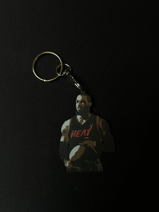LeBump James Keychain